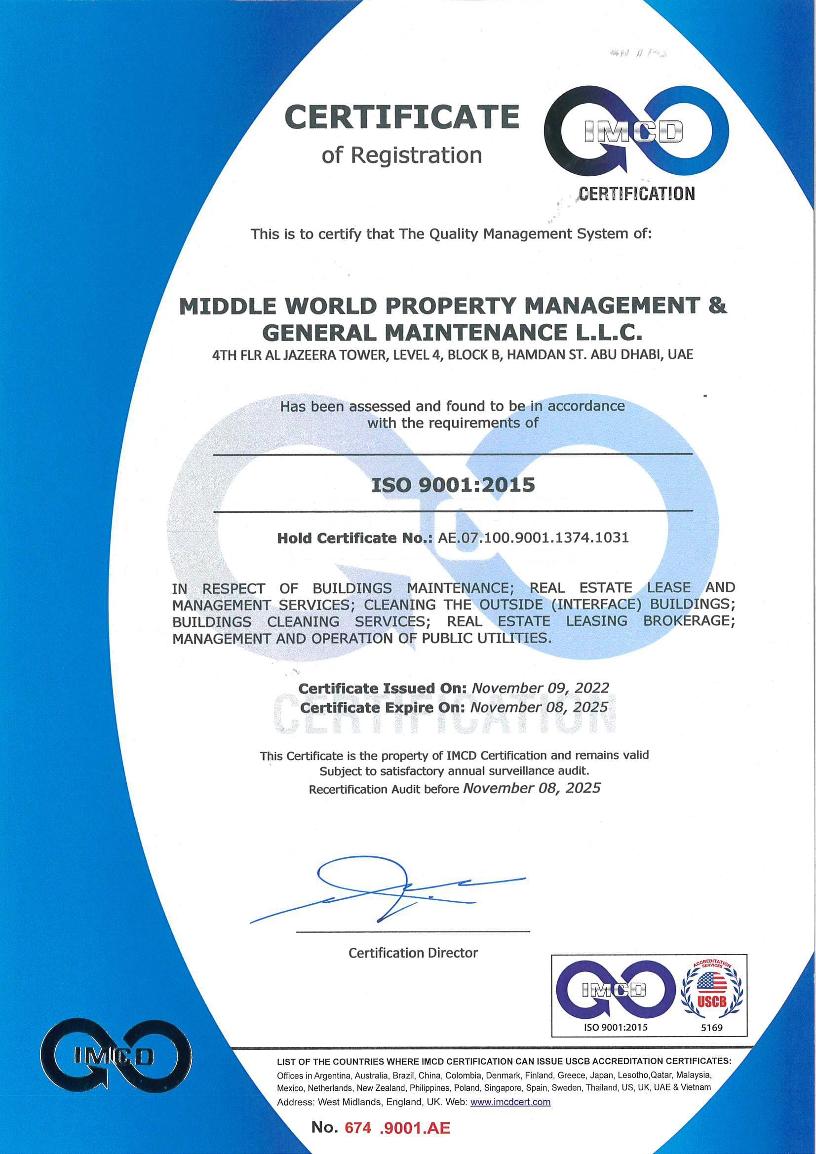 Certification 01